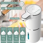 Automatic Foaming Soap Dispenser White  Touchless 400ml Usb Rechargeable