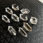 10pcs Natural Clear Quartz Obelisk Crystal Double Wand Point Healing 30-45mm