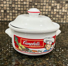 Vtg 1993 Campbell s Soup Crock Bowls W   Lids Set Of 2 Westwood International