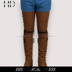 Brown Wool Gaiters 18th Century   Colonial Revolutionary War Style Leggings