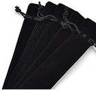 20 Pcs Velvet Drawstring Pen Pouch Sleeve Holder Single Bag Case Pencil    
