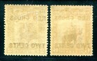 North Borneo 1918 163ii 167ii   Spacing Types Very Beautiful 670    h2302