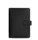 Filofax Personal Size Saffiano Organiser Planner Diary Leather Black- 022470 Gif