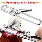 2x Adjustable Multifunctional Stainless Steel Can Opener Jar Lid Gripper Kitchen