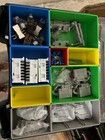 Lot Of 5 Bosch Sortimo Stackable Tool Box Carry Storage Drawers Only   Dividers