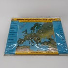 Geosafari Lesson Game Cards--more Us Geography Map Set Ei-8710 Vtg 1989  read