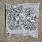 100 Ams 2-hole Heavy Duty Nickel Plated D-ring Picture   Mirror Hangers   Screws