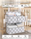 Hanging Diaper Organizer For Crib  Playpen  Bassinet   Playard  Changing Table