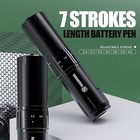 Dragonhawk L2 Pro Cordless Tattoo Gun Kit 2200 Mah 7 Adjustable Strokes Nib