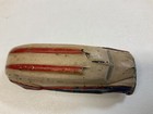 Vintage The Sun Rubber Co Bus Toy Car Made In Usa Blue White