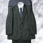 Comme Des Garcons Homme Tanaka Wool Tweed 3-piece Suit 