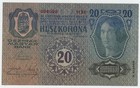 Austria 20 Kronen 2-1-1913 1919 Pick 53 a Unc Uncirculated Banknote