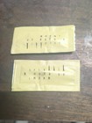 1 Pair Of Vintage 1n23b Sylvania Microwave Diode  Factory Sealed  Nos