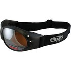 Eliminator Padded Motorcycle Goggles With Driving Mirror Lenses Free Microbag