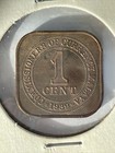 Malaya Malaysia 1 Cent 1939 King George Vi Square Singapore Bu Unc R-200