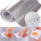 Kitchen Backsplash Stickers 15 7x196 9 Inch  Self Adhesive Drawer Liner Peel    