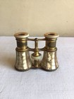 Antique Lemaire Paris Abalone Mother Of Pearl Brass Opera Glasses Binoculars