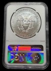 2015-w American Silver Eagle  1 Dollar Burnished Ngc Ms69