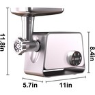 Electric Meat Grinder Sausage Stuffer With Touch Color Screen  3200 W 