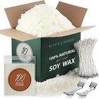 Organic Candle Wax  Pure Soy Wax For Candle Making  10 Lbs