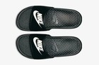 Nwt Nike Benassi Jdi Slide Men Black   White  343880 090