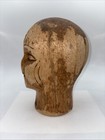 Rare 1930 s Primitive Cork Mannequin Head 11   