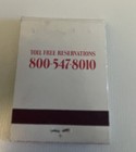 Vintage Red Lion Inns Matchbook Full Unstruck