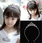Kids Girls Wedding Prom Crystal Rhinestones Tiara Princess Crown Headbands Xmas