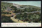 Jerusalem 1901 Austria Levant Post Office In Palestine Gethsemane Postcard  
