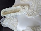 Ring Pillow Cinderella Slipper Wedding Beaded Lace Bedazzled Luxury 7 5  Unique