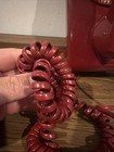 Vintage Bell Systems Western Electric Rotary Wall Telephone Red As Is Parts Reps
