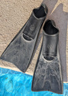 Cressi-sub Scuba Snorkeling Diving Swimming Fins Sz 40-41   7-8 Vintage Italian