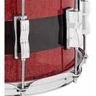 Ludwig Vistalite 50th Ann  Snare Drum 14 X 6 5 In  Red Sparkle smoke red Sparkle