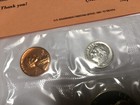1960-p Us Mint 5 Coin Proof Set Large Date Ogp Cello envelope  free Shipping  2