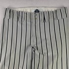 Vintage Boombah Baseball Pants Mens 36 Grey Striped Athletic Performance Gear
