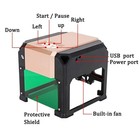 3 Watt 3000mw Cnc K5 K6 Laser Engraver 3 25  X 3 25  Us Seller With Software