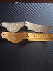  4  Vintage Railroad Hat Badges