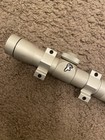 Vintage Tasco World Class 2x22 Eer Duplex Reticle Silver 1    Pistol Scope Japan