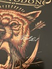 Mastodon - Poster - Autographed Including Brent Hinds