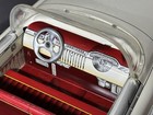 Vintage 1950s Marx 20    Tin Friction Drive Toy Car Sportster Roadster Red white