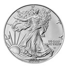 Lot Of 5 - 2025  1 American Silver Eagle 1 Oz Bu