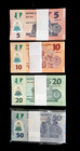 400 Nigeria Polymer Banknotes- 100 X 5 10 20 50 Naira   Unc   2024-2025 Dates