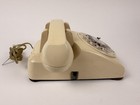 Vintage Bell System Western Electric Ivory Beige Rotary Dial Telephone Deskphone