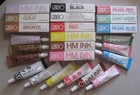 Riso Print Gocco Hi-mesh Ink  for Paper  - 12 Colors Pre-owned open - Never Used
