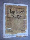 1978 Tolkien Bakshi Lord Of The Rings Lotr United Artists Promo Poster