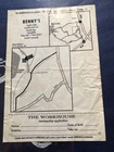 Rare Rave Flyer - The Workhouse   Bennys 1992 Rare Uk Acidhouse Rave Flyer