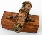 Telescope Marine  Nautical Maritime Antique Brass Pirate Spyglass Vintage 