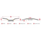Pro Taper Se 7 8  Xr50 Crf50 Bend Black Handlebars Mx Motorcycle Dirtbike