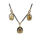 Thai Amulet Pendant Four-faced Buddha Elephant God Luck Blessings Jewelry