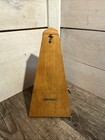 Vintage Seth Thomas Methronome De Maelzel No-7 Wood Wind Up Working  5806